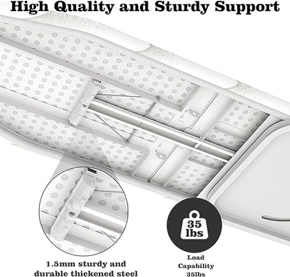 Wall-Mounted Ironing Board 37.4" x 11.8" Compact Mount Fold Down Iron Board - Image 5
