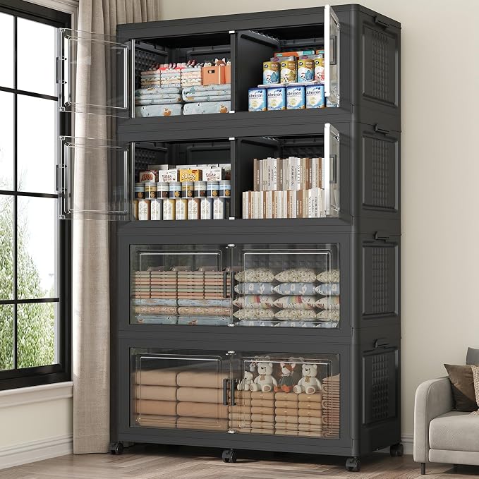 200Gal Stackable Storage Bins by KUYIGAME