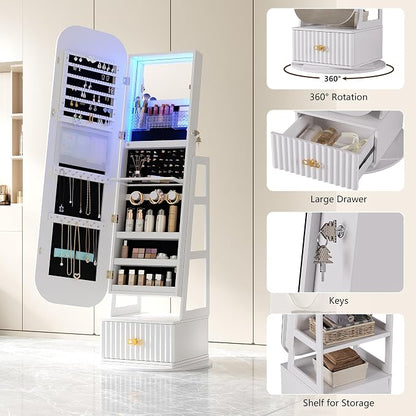 360°Swivel jewelry organizer - Image 5
