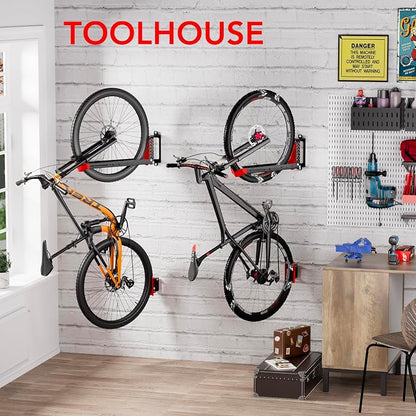 Swivel Bike Rack Wall Mount, Bike Hangers - Image 7
