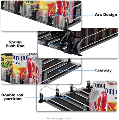 Drink Organizer for Mini Fridge, 12oz - Image 3