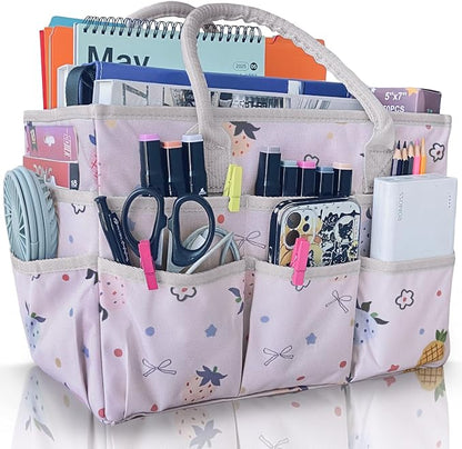 Cupohus Art Organizer Craft Storage Tote Bag by Cupohus