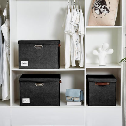 17" Large Collapsible Storage Bins - Image 7