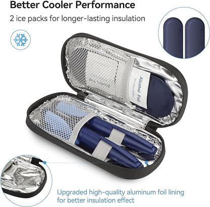 Insulin Pen Cooler Travel Case Diabetic Medication Insulated Cool Organizer - Image 2