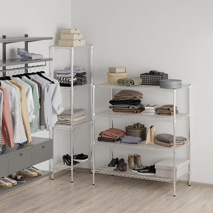 24" Deep x 48" Wide x 54" Height Wire Shelving Kit | 4-Tier | NSF Commercial - Image 7