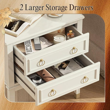 Huuger 27.6 Inch Tall Nightstand - Image 5