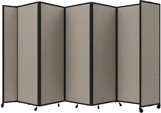 Versare Room Divider 360 Portable Wall Partition | Folding Panels | Large by VERSARE
