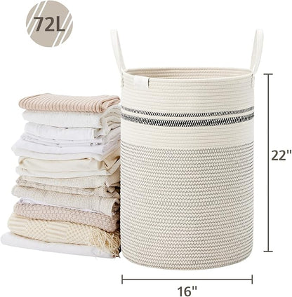VIPOSCO Tall Laundry Basket, Large Dirty Clothes Hamper - Image 5