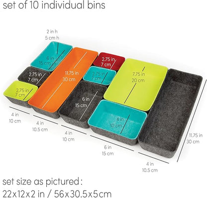 Three by Three Seattle Felt·Like·It! Felt Bins - Image 5