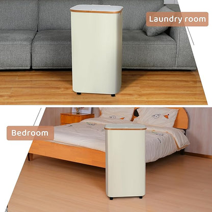 Laundry Basket with Wheels, 100L Hampers - Image 3