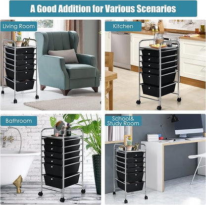 Giantex Rolling Storage Cart - Image 4