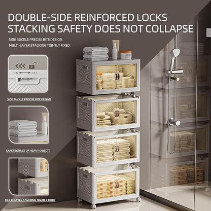 268 QT / 67 Gal White Storage Bins - Image 4
