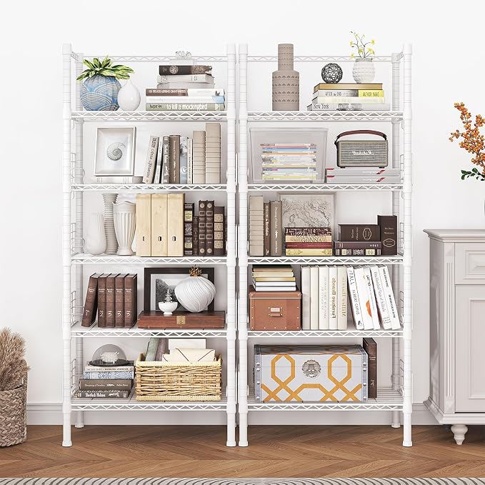 FUTASSI Metal Storage Rack, Storage Organizer Shelves - Image 4
