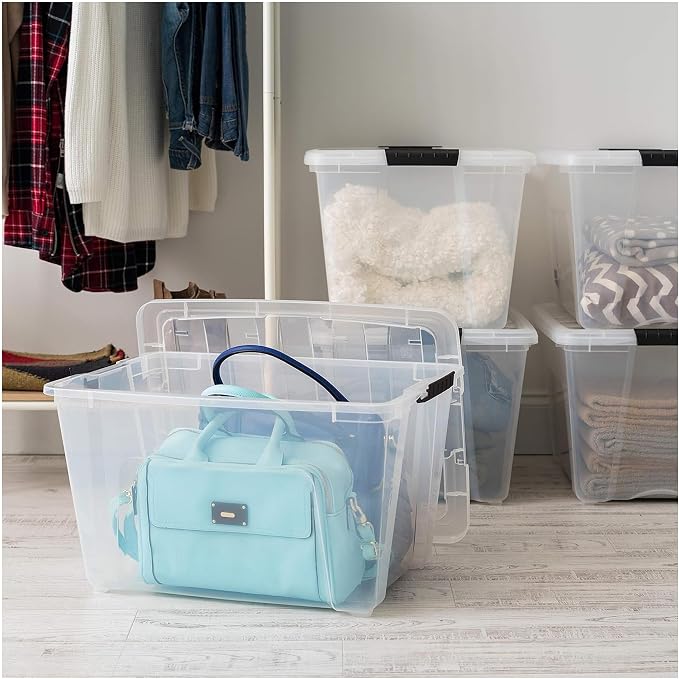 IRIS USA 51 L Plastic Storage Box - Image 5