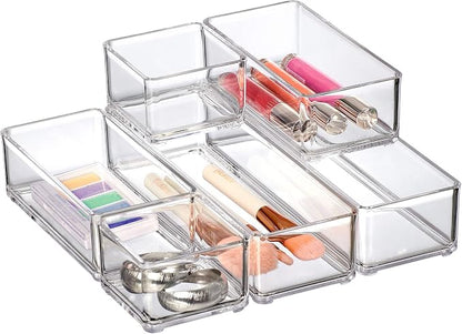 Amazing Abby - QuickSort - Plastic Stackable Organizers by AmazingAbby