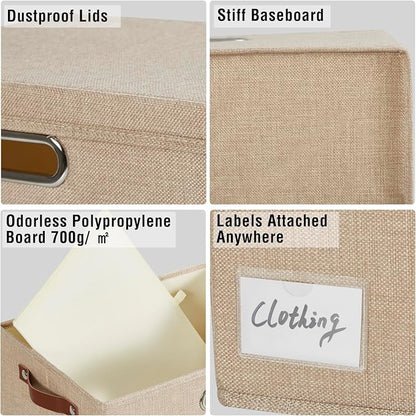 17" Large Collapsible Storage Bins - Image 5
