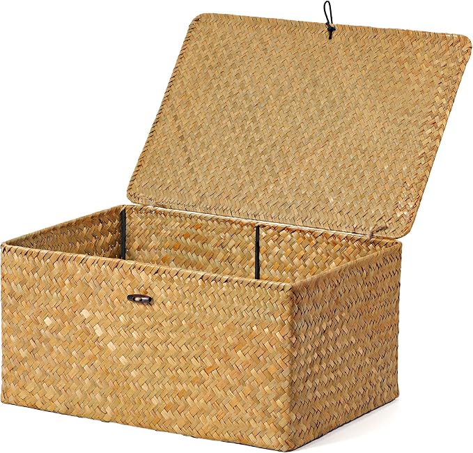 Nonam Seagrass Storage Large Basket by Unknown