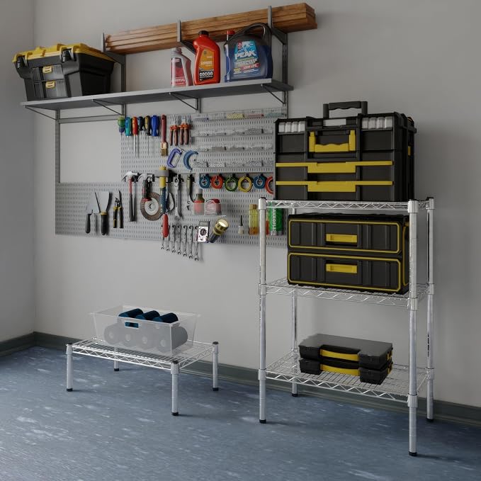14" Deep x 24" Wide x 34" Height Wire Shelving Kit | 3-Tier | NSF Commercial - Image 5
