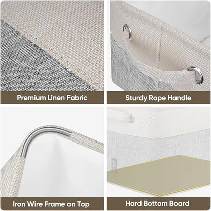 BALEINE 1 Pack Fabric Storage Bins - Image 8
