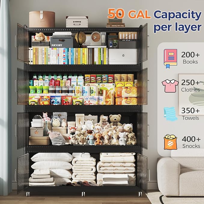 200 Gallon Extra Large Collapsible Storage Bin - Image 3