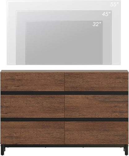 WAMPAT Dresser for Bedroom, Modern Wood Dresser - Image 8