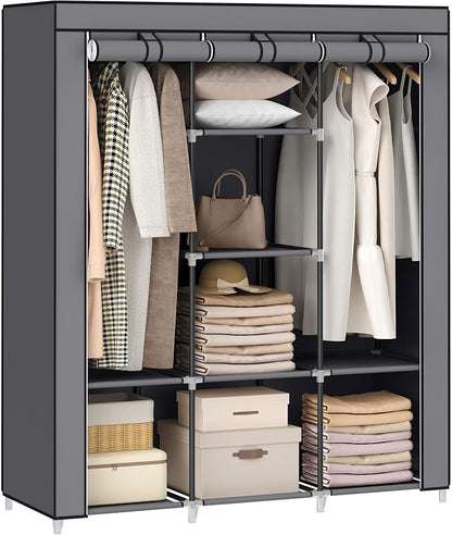 SONGMICS Portable Closet, 51.2 Inch Large Capacity Wardrobe Closet Organizer by SONGMICSbySONGMICSHOME