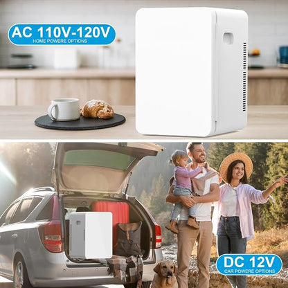 advwin 22L Mini Fridge for Bedroom, 30 Cans Portable Cooler & Warmer Compact - Image 5