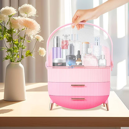 Teen Girls Gift Makeup Organizer, Skincare Organizer Jewelry Storage, Cosmetics - Image 2