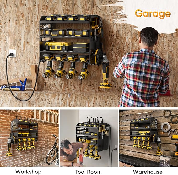 Power Tool Organizer Wall Mount - Image 6