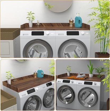 Washer Dryer Countertop, Laundry Room Wood Countertop - Image 5