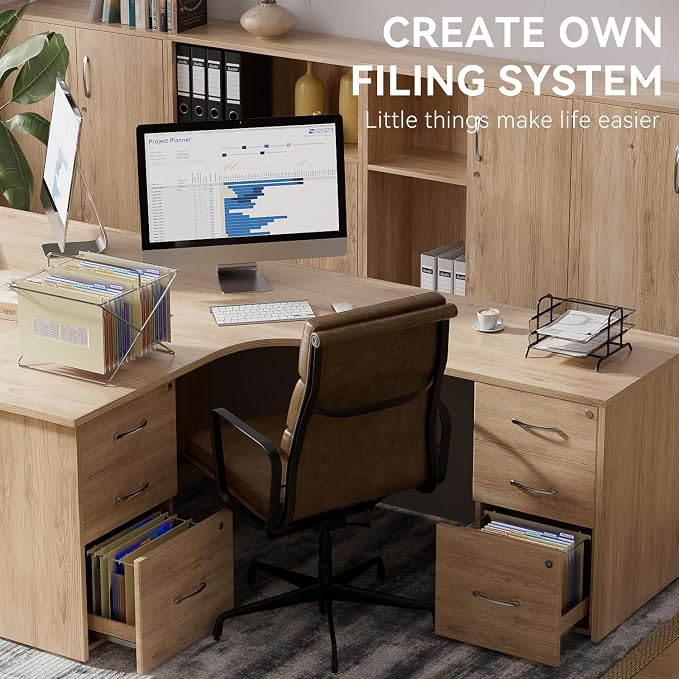 ThinkTex Plastic Expanding Hanging File Folders, 7 Innovative 1.2" Accordion - Image 6