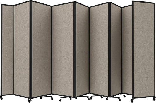 Versare Room Divider 360 Portable Wall Partition | Folding Panels | Large by VERSARE