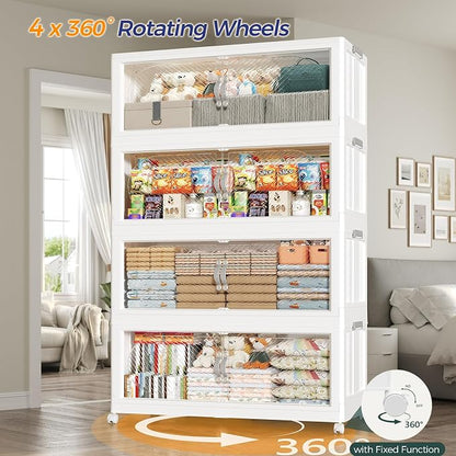 360QT Extra Large Stackable Storage Bins - Image 6