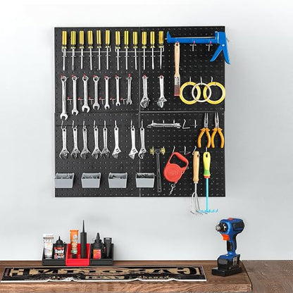 Pegboard Smith 16x16 inch Pegboard Wall Organizer Panels - Image 6