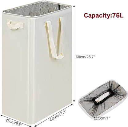 efluky Slim Laundry Basket, Narrow Laundry Hamper - Image 2