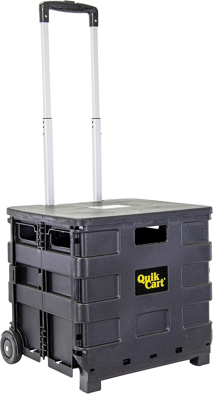 dbest products Quik Cart Sport Collapsible Rolling Crate on Wheels by dbestproductsInc