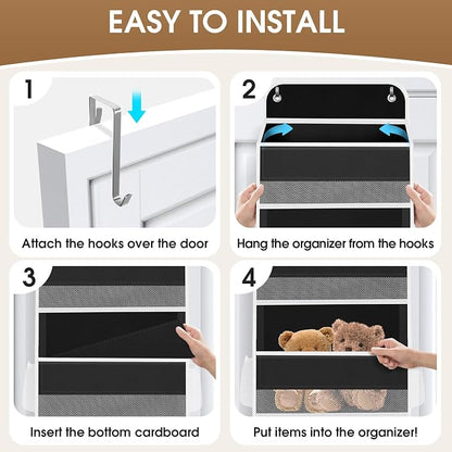 6-Tier Over The Door Organizer Hanging Storage Organizers - Image 3