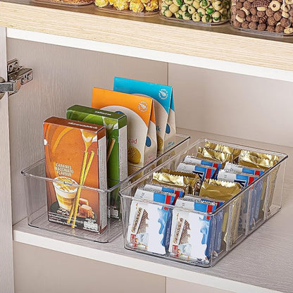 Vtopmart 2 Pack Food Storage Organizer Bins, Cabinet Organization and Storage - Image 6