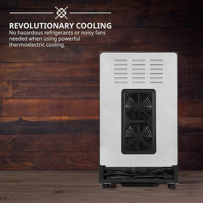 Ivation 8 Bottle Red And White Wine Thermoelectric Wine Cooler/Chiller Counter - Image 7