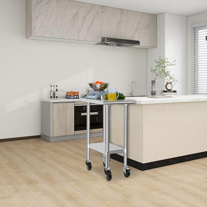 HARDURA Stainless Steel Commercial Table Prep & Work Table - Image 7