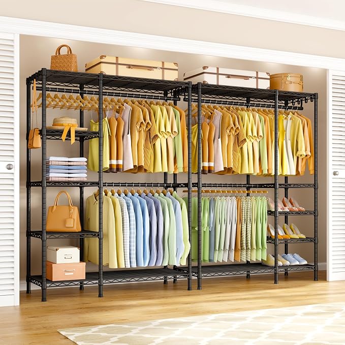 Ulif F2 Clothes Rack, 5 Tiers Heavy Duty Garment Rack - Image 3