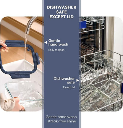 10-Pack Glass Food Storage Containers - Image 6