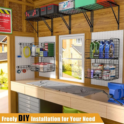 2 Pack Garage Shelves Wall Mounted - Image 7