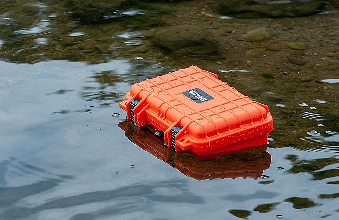 MEIJIA Portable All Weather Waterproof Protective Hard Case, Small Camera Case - Image 5