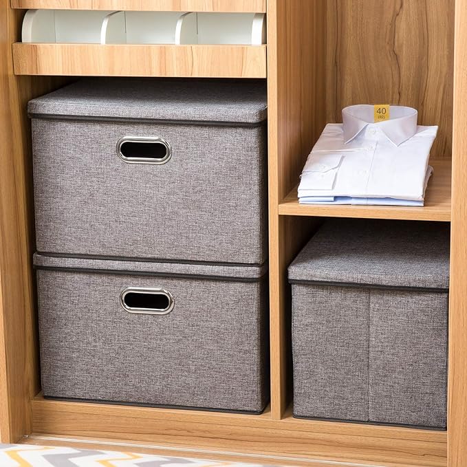 PRANDOM Large Collapsible Storage Bins - Image 4