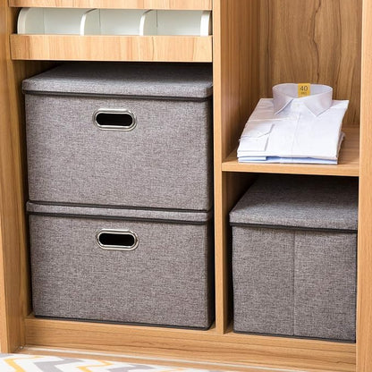 PRANDOM Large Collapsible Storage Bins - Image 4