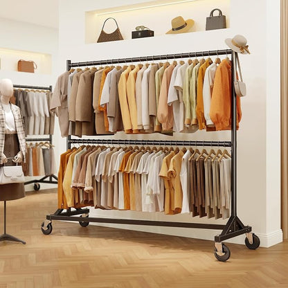 HOKEEPER Z Rack for Clothing Heavy Duty Clothes Rack Hold 550 LBS Commercial - Image 2