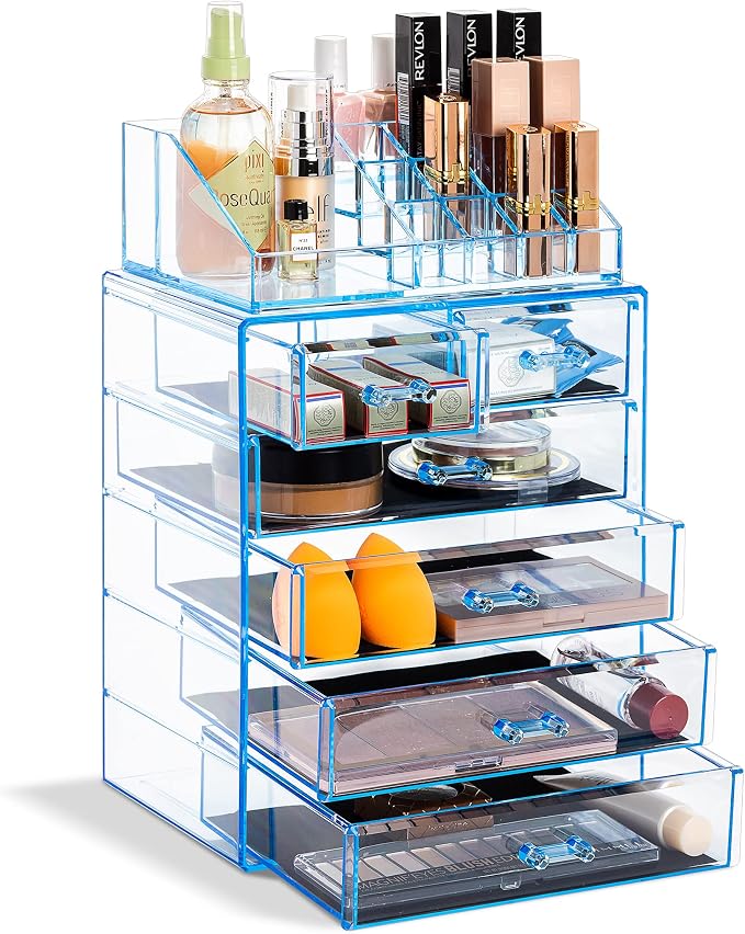 Sorbus Clear Cosmetic Makeup Organizer by Sorbus