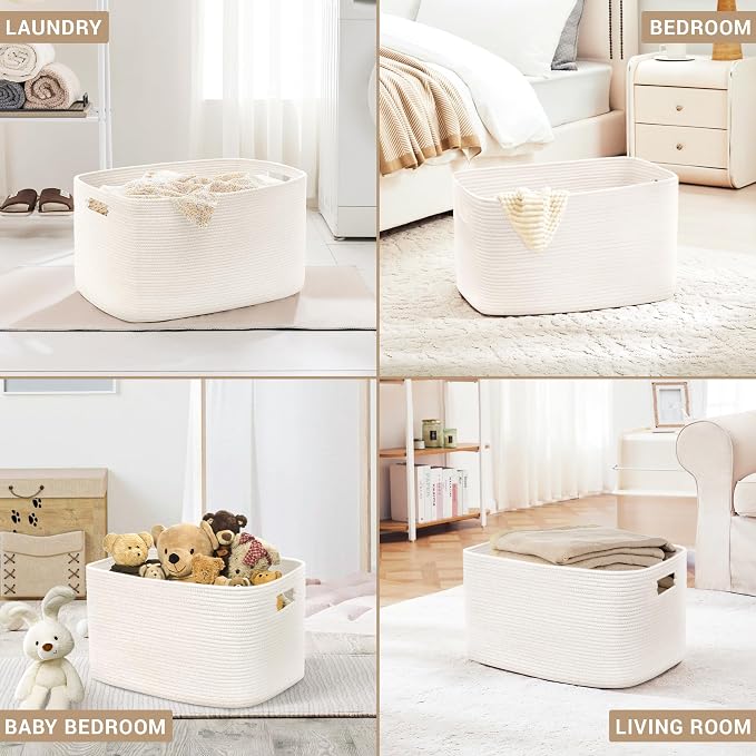 86L Large Baby Girls Laundry Basket - Image 5