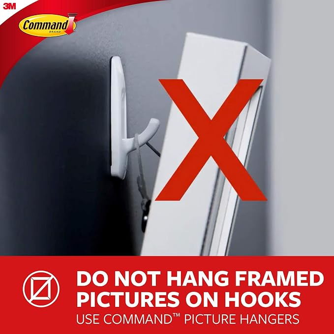 Command Outdoor Large Bronze Hooks, Holds up to 5 lb, 3 Hooks and 4 Command - Image 8